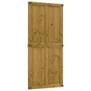 Ladedør Corona HonningBrun 90 x 210 cm Massivt fyrretræ