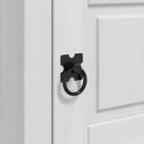 Sengebord Corona Hvid 45 x 35 x 64 cm Massiv fyrretræ