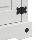 Sengebord Corona Hvid 45 x 35 x 64 cm Massiv fyrretræ