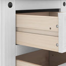 Sengebord Corona Hvid 53 x 39 x 103 cm Massiv fyrretræ