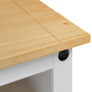 TV-skab Corona Hvid 100 x 40 x 52 cm Massiv fyrretræ