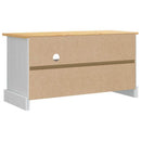 TV-skab Corona Hvid 100 x 40 x 52 cm Massiv fyrretræ