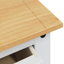 Opbevaringskister Corona Hvid 92 x 48 x 114 cm Massivt fyrretræ