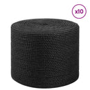 Juteline 10 stk. 2 mm Sort 100% Tossa jute
