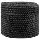 Jute reb 12 mm Sort 100% Tossa jute