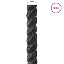 Jute reb 12 mm Sort 100% Tossa jute