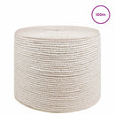 Juteline 10 stk. 2 mm Hvid 100% Tossa jute