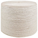 Jute reb 6 mm Hvid 100% Tossa jute