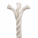 Jute reb 10 mm Hvid 100% Tossa jute