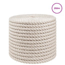 Jute reb 12 mm Hvid 100% Tossa jute