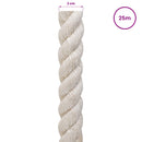 Jute reb 20 mm Hvid 100% Tossa jute