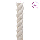 Jute reb 20 mm Hvid 100% Tossa jute