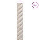 Jute reb 30 mm Hvid 100% Tossa jute