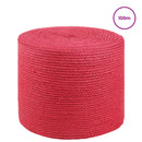10 stk. 2 mm Rød 100% Tossa jute
