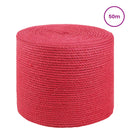 4 mm Rød 100% Tossa jute