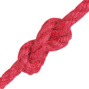 Jute reb 8 mm Rød 100% Tossa jute