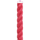 Jute reb 10 mm Rød 100% Tossa jute