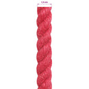 Jute reb 12 mm Rød 100% Tossa jute