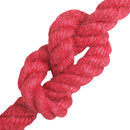 Jute reb 14 mm Rød 100% Tossa jute