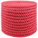 Jute reb 20 mm Rød 100% Tossa jute
