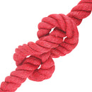 Jute reb 30 mm Rød 100% Tossa jute
