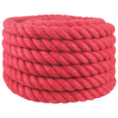Jute reb 30 mm Rød 100% Tossa jute
