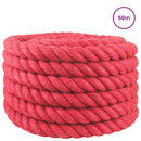 Jute reb 30 mm Rød 100% Tossa jute