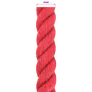 Jute reb 40 mm Rød 100% Tossa jute