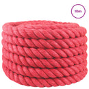 Jute reb 40 mm Rød 100% Tossa jute