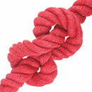Jute reb 50 mm Rød 100% Tossa jute
