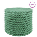 Jute reb 16 mm Grøn 100% Tossa jute