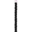 Bomulds Snor 4 mm 500 m Sort 100% Bomuld