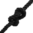 Bomulds Snor 14 mm 250 m Sort 100% Bomuld
