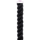 Bomulds Snor 14 mm 250 m Sort 100% Bomuld