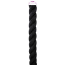 Bomulds Snor 30 mm 10 m Sort 100% Bomuld