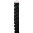 Bomulds Snor 40 mm 25 m Sort 100% Bomuld