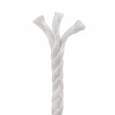 Bomulds Snor 10 stk. 2 mm 100 m Hvid 100% Bomuld