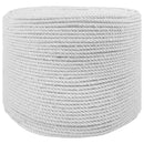 Bomulds Snor 6 mm 50 m Hvid 100% Bomuld
