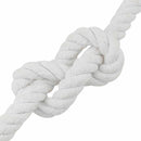 Bomulds Snor 16 mm 25 m Hvid 100% Bomuld