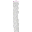 Bomulds Snor 20 mm 25 m Hvid 100% Bomuld