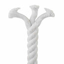 Bomulds Snor 20 mm 100 m Hvid 100% Bomuld