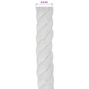 Bomulds Snor 24 mm 50 m Hvid 100% Bomuld