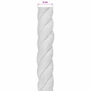 Bomulds Snor 30 mm 25 m Hvid 100% Bomuld