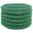 Bomulds Snor 36 mm 25 m Grøn 100% Bomuld