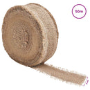 Jute Rulle 5 x 5000 cm Naturfarvet