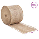 Jute Rulle 10 x 10000 cm Naturfarvet