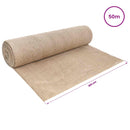 Jute Rulle 200 x 5000 cm Naturfarvet