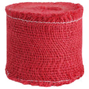 Jute Rulle 10 x 10000 cm Rød