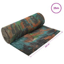 Jute Rulle 200 x 2500 cm Camouflage
