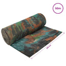 Jute Rulle 200 x 5000 cm Camouflage